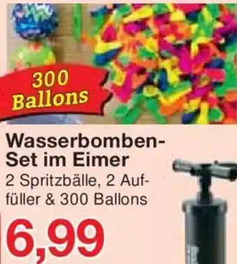 Jawoll Wasserbomben-Set im Eimer 300 Ballons Angebot