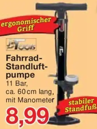 Jawoll Jan Tools Fahrrad-Standluftpumpe Angebot