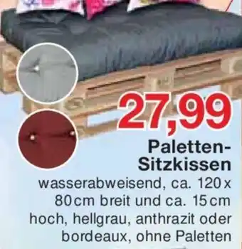 Jawoll Paletten-Sitzkissen Angebot