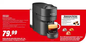 MediaMarkt DeLonghi Nespresso Kapselmaschine Vertuo Pop ENV90.B Angebot