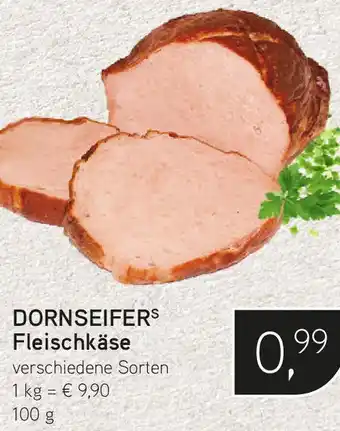 Dornseifer DORNSEIFER Fleischkäse verschiedene Sorten 100g Angebot