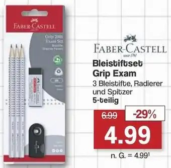 Famila Nord West FABER-CASTELL Bleistiftset Grip Exam 5-teilig Angebot