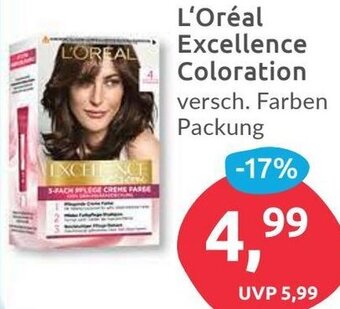 Budni L'Oréal Excellence Coloration Angebot