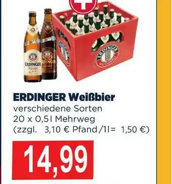 Getränke Göbel Erdinger Weißbier Angebot