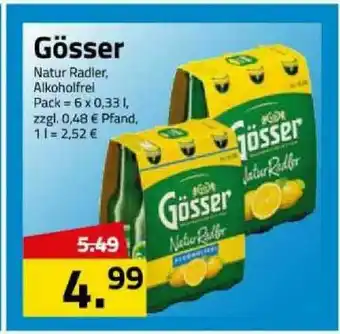 Logo Getränkemarkt Gösser Angebot