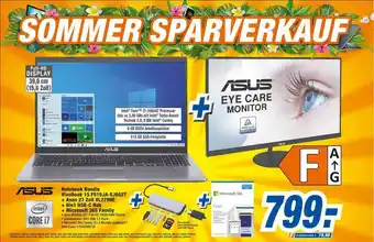 expert Octomedia Asus Notebook Bundle Vivobook 15 F515ja-ej602t + Asus 27 Zoll Vl279he + 6in1 Usb-c Hub + Microsoft 365 Family Angebot