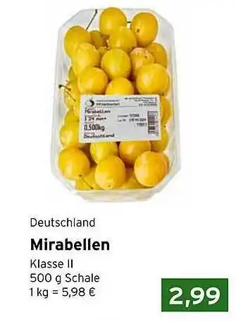 CAP Markt Mirabellen Angebot