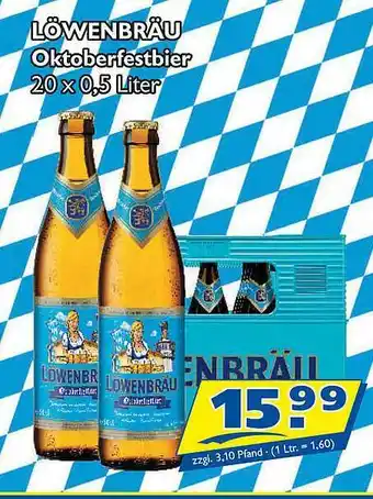 Zisch Löwenbräu Oktoberfestbier Angebot