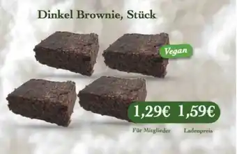 LPG Biomarkt Dinkel Brownie Angebot