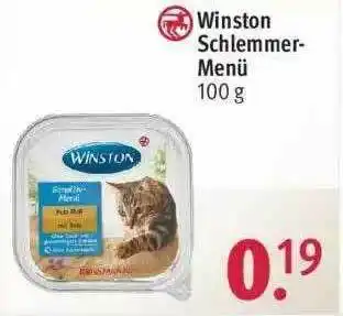 Rossmann Winston Schlemmer-menü Angebot