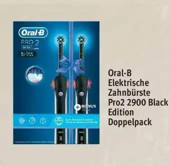 Rossmann Oral-b Elektrische Zahnbürste Pro2 2900 Black Edition Doppelpack Angebot