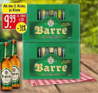 WEZ Barre Angebot