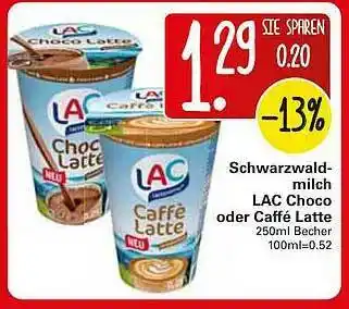 WEZ Schwarzwaldmilch Lac Choco Oder Caffé Latte Angebot