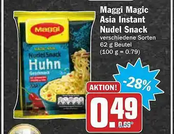 AEZ Maggi Magic Asia Instant Nudel Snack Angebot