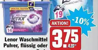 AEZ Lenor Waschmittel Pulver, Flüssig Angebot