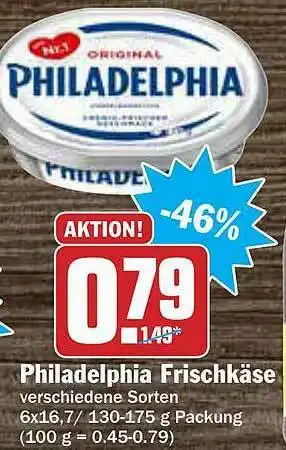 AEZ Philadelphia Frischkäse Angebot