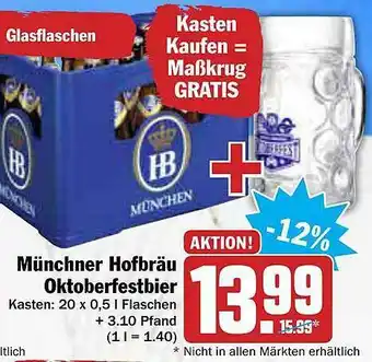 AEZ Münchner Hofbräu Oktoberfestbier Angebot