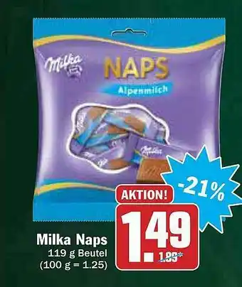 AEZ Milka Naps Angebot