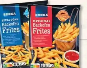 Edeka Frischemarkt Backofen frites vegan Angebot