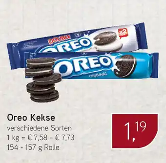 Dornseifer Oreo Kekse verschiedene Sorten 154-157 g Rolle Angebot