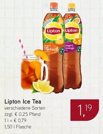 Dornseifer Lipton Ice Tea 1.5L Angebot