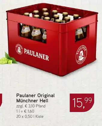 Dornseifer Paulaner Original Münchner Hell 20*500ml Angebot