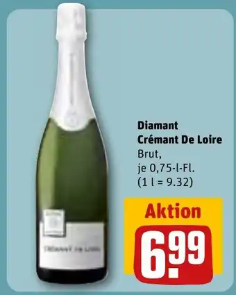 REWE Center Diamant Crémant De Loire Brut, je 0,75 L Angebot