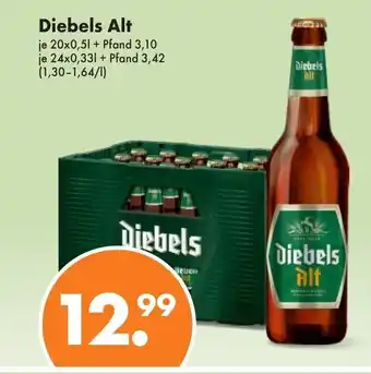 Trink und Spare Diebels Alt 20*500/24*330ml Angebot