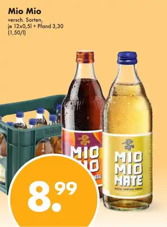 Trink und Spare Mio Mio versch. Sorten, 12*500ml Angebot