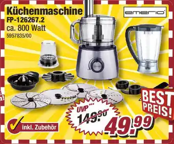 Poco Emerio Küchenmaschine FP-126267.2 Angebot