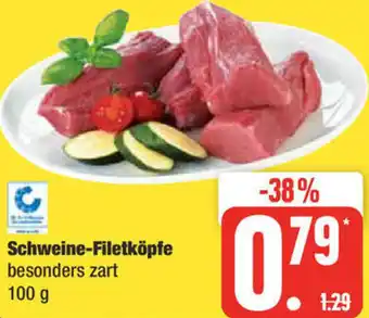 Edeka Schweine-Filetköpfe 100 g Angebot