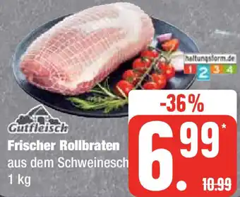 Edeka Gutfleisch Frischer Rollbraten 1 kg Angebot