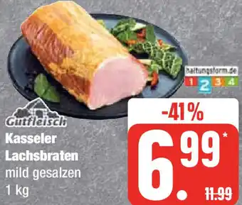 Edeka Gutfleisch Kasseler Lachsbraten 1 kg Angebot