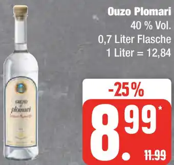 Edeka Ouzo Plomari 0,7 Liter Flasche Angebot