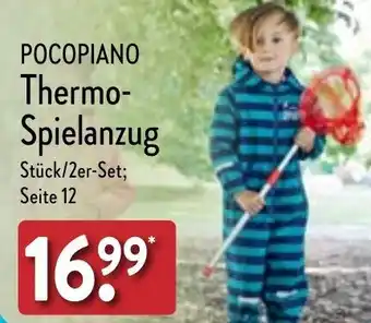 Aldi Nord POCOPIANO Thermo Spielanzug Angebot