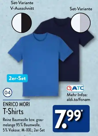 Aldi Nord ENRICO MORI T-Shirts Angebot