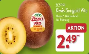 Aldi Nord ZESPRI Kiwis Sungold Vita Angebot