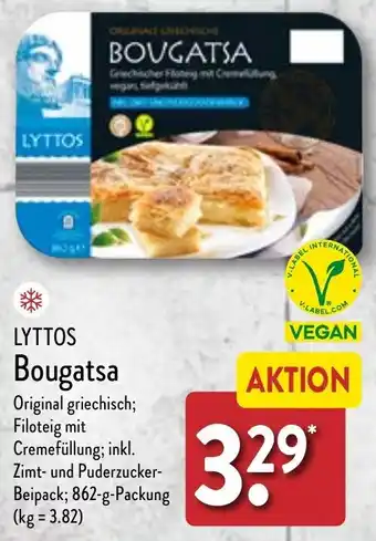 Aldi Nord LYTTOS Bougatsa 862 g Packung Angebot