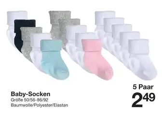 Zeeman Baby Socken Angebot