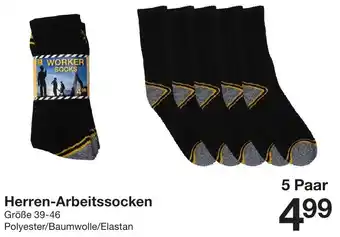 Zeeman Herren Arbeitssocken Angebot