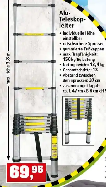 Thomas Philipps Alu Teleskopleiter Angebot