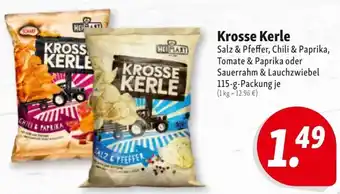 Nah & Frisch Krosse Kerle 115 g Packung Angebot