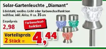 Thomas Philipps Solar Gartenleuchte Diamant Angebot