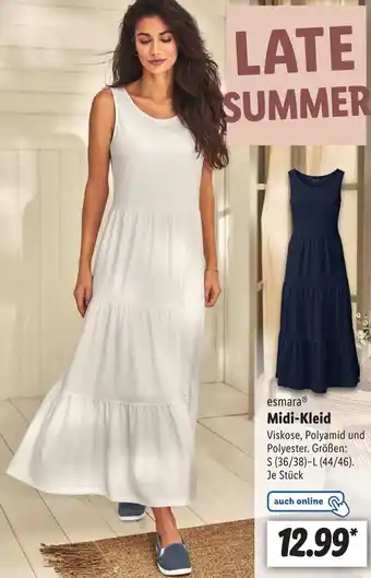 Lidl esmara® Midi-Kleid Angebot