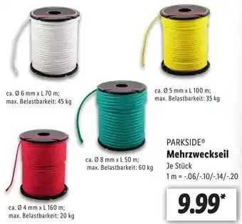 Lidl PARKSIDEⓇ Mehrzweckseil Angebot