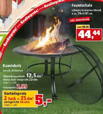 Thomas Philipps Feuerschale oder Kaminholz Angebot