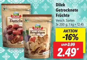 Lidl Dilek Getrocknete Früchte 200 g Angebot