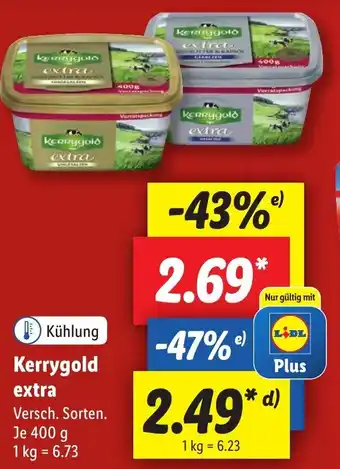 Lidl Kerrygold extra 400 g Angebot