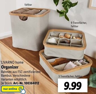 Lidl LIVARNO home Organizer Angebot