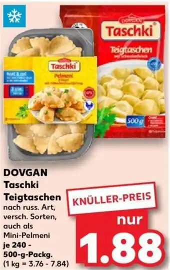 Kaufland DOVGAN Taschki Teigtaschen 240-500 g Packg. Angebot